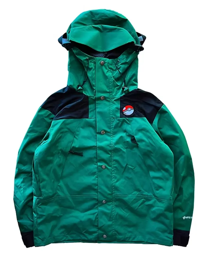 Pokémon x North Face Mountain Green Jackets