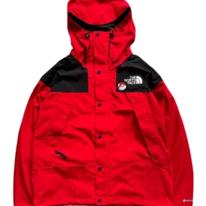 Pokémon x North Face Mountain Red Coloe Jackets