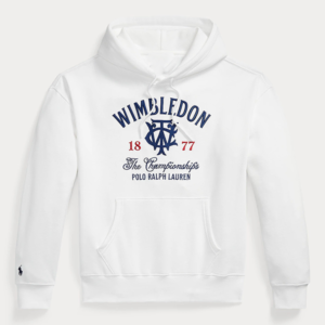 Polo Ralph Lauren x Wimbledon 2026 Graphic White Hoodie