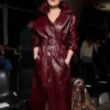 Pom Klementieff Leather Trench Coat