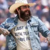 Post Malone FIFA Final 2026 Denim Jacket