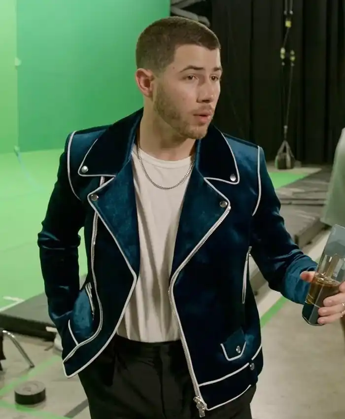 Power Ballad 2026 Nick Jonas Biker Jacket
