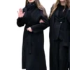 Princess Leonor 2026 Black Wool Coat