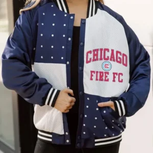 Rhinestone Varsity Jacket