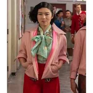 Rise of The Pink Ladies Grease Jacket fron style