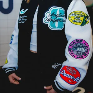 Sabrina Ionescu Nike Any Time Any Where Varsity Jacket For Sale