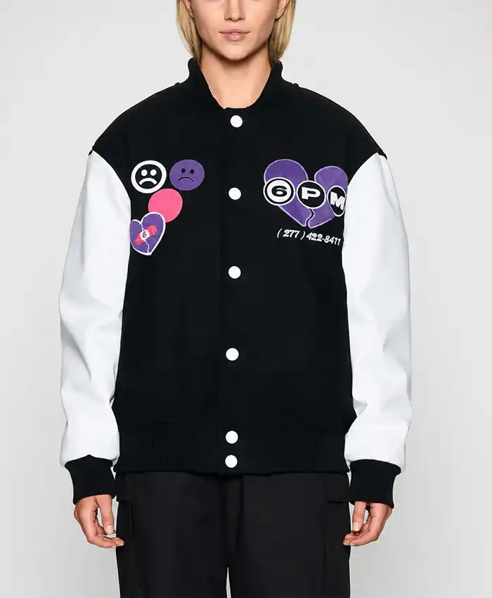 Sad 6pm Boys Season College Jacket