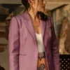 Sasha Lubbock Watson S01 Purple Blazer
