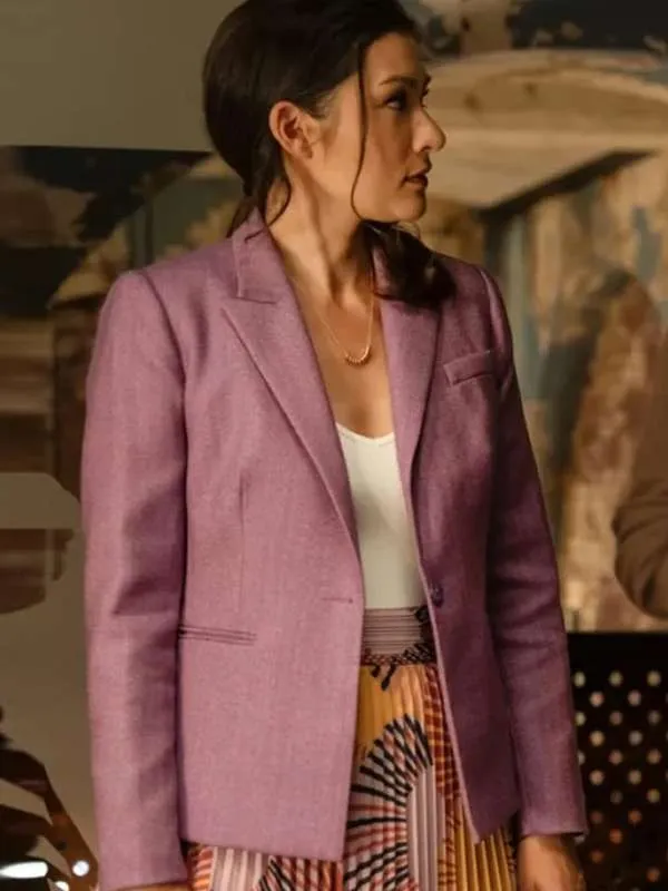 Sasha Lubbock Watson S01 Purple Blazer