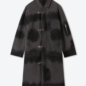 Shinzo Shige Canvas Clasp Trench Coat