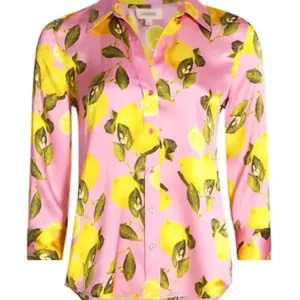 Shop Abbott Elementary S04 Barbara Howard Silk Floral Shirt