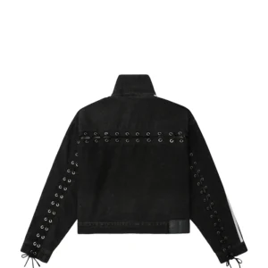 Shop Adidas Zip-Up Denim Jacket For Sale
