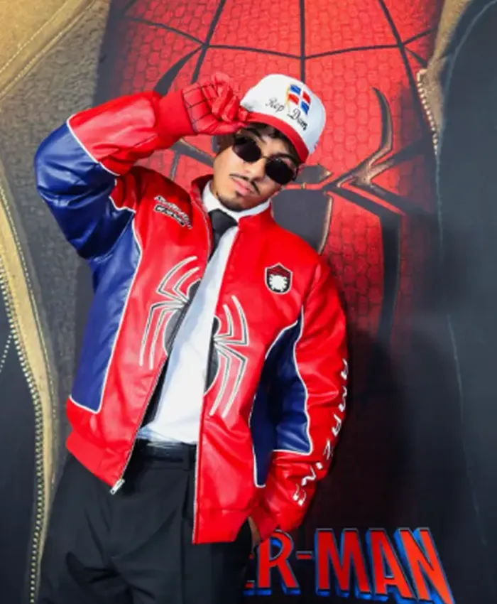Shop Cristian Andres Spider-Man Leather Jacket