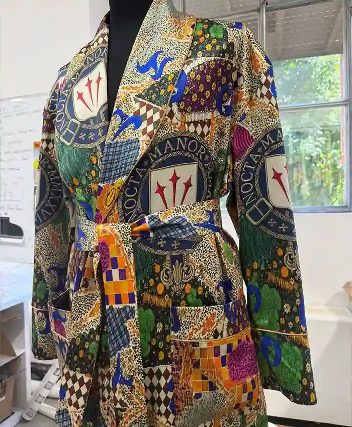 Shop Drake Custom Nocta Silk Robe
