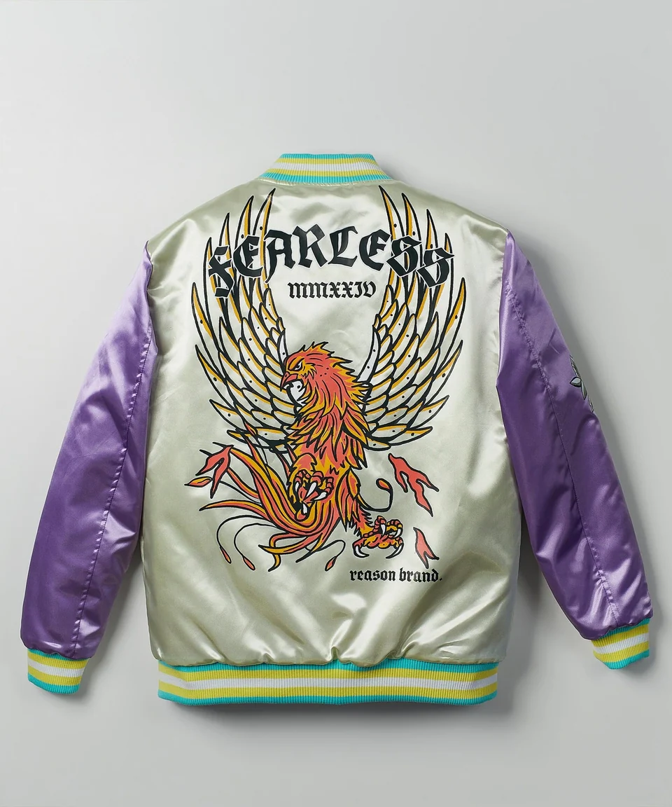 Shop Fearless Reason Varsity Jacket