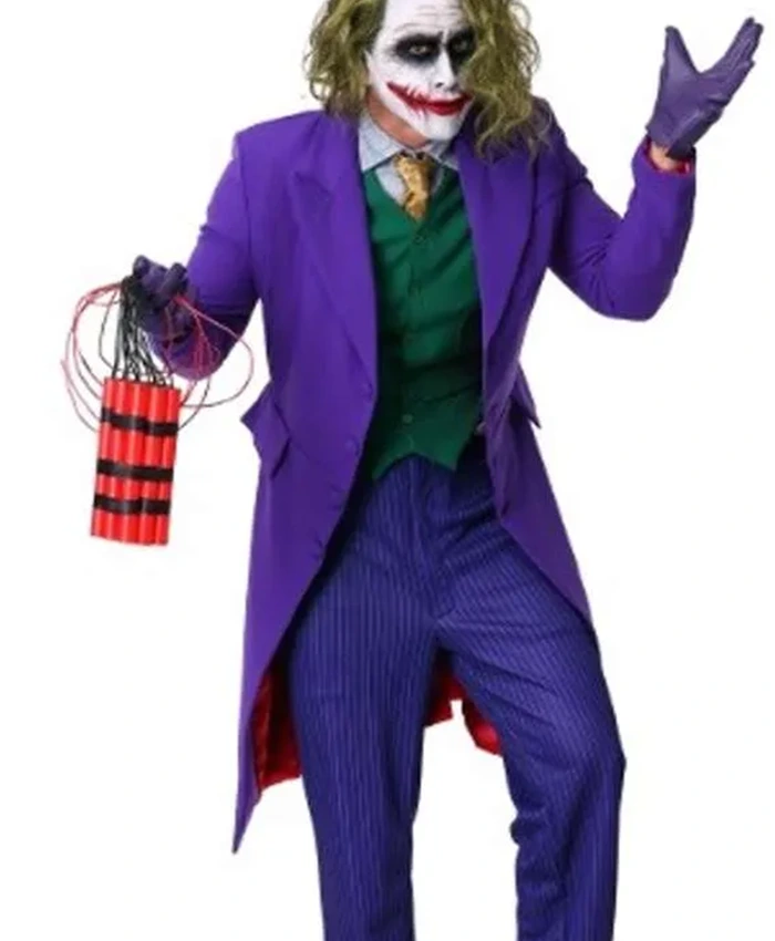 Shop Joker Purple Coat For Halloween