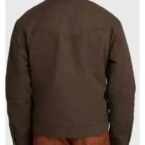 Shop Murray Bauman Stranger Things S05 Brown Jacket