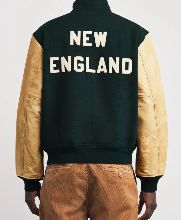 Shop Polo Ralph Lauren Varsity Jacket New England