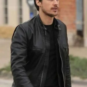 Shop Queen of The South Peter Gadiot Black Jacket