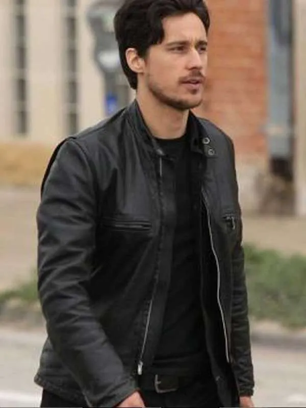 Shop Queen of The South Peter Gadiot Black Jacket
