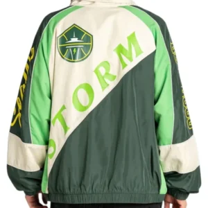 Shop Seattle Storm Wild Collective Oversized Track Jacket