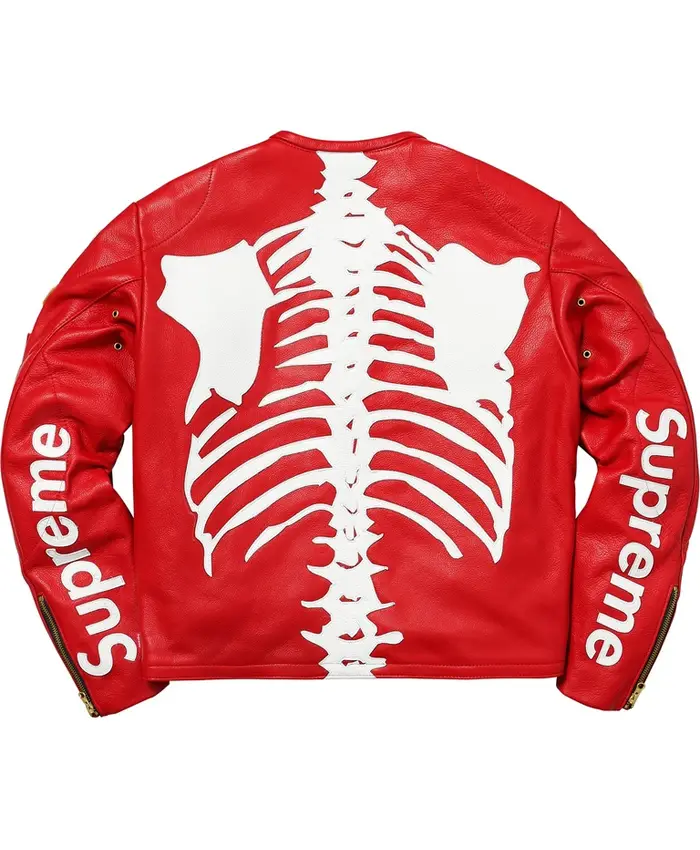 Shop Supreme Vanson Leather Bones Jacket