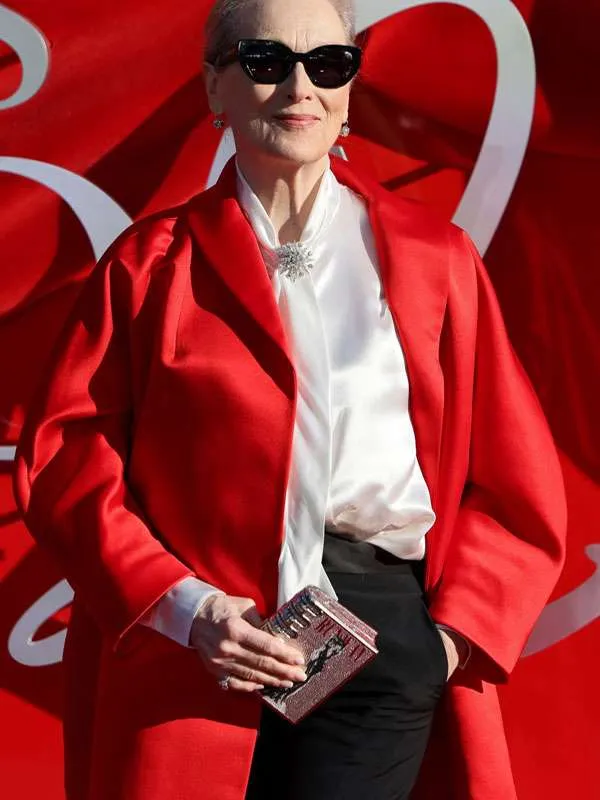 Shop The Devil Wears Prada 2 Premiere Meryl Streep Red Coat