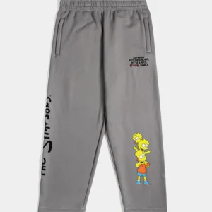Shop The Simpsons x Shoe Palace Family Zip-Up Grey Tracksuit