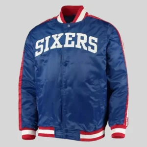 Sixers Starter 76ers Varsity Jacket