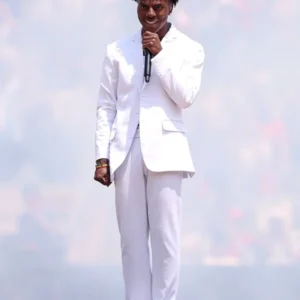 Speed FIFA World Cup Final Halftime Show White Suit