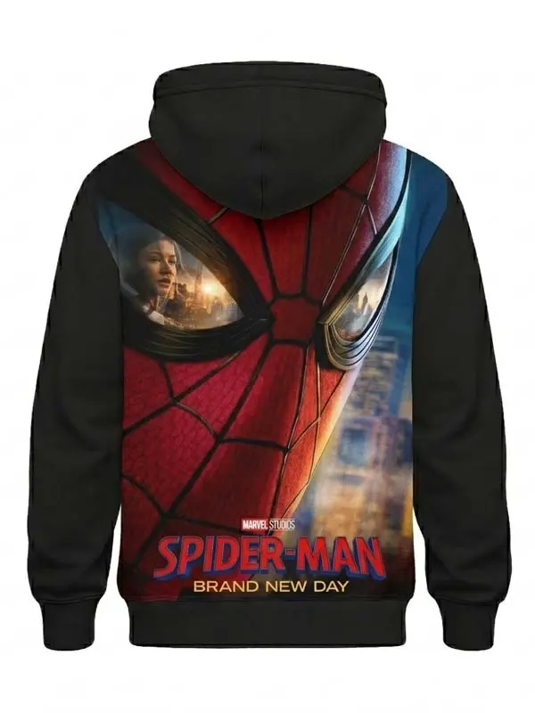 Spider Man Brand New Day Black Hoodie Shop Now