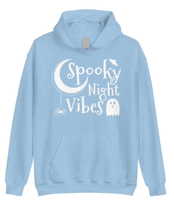 Spooky Night Vibes Hoodie Available Now