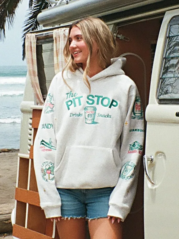 Starbucks Dandy White Hoodie
