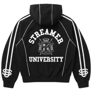 Streamer University Hooded Zip-Up Jacket