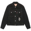 Stussy x Levi’s Crispy Rinse Black Denim Trucker Jacket