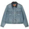 Stussy x Levi’s Embossed Denim Trucker Jacket