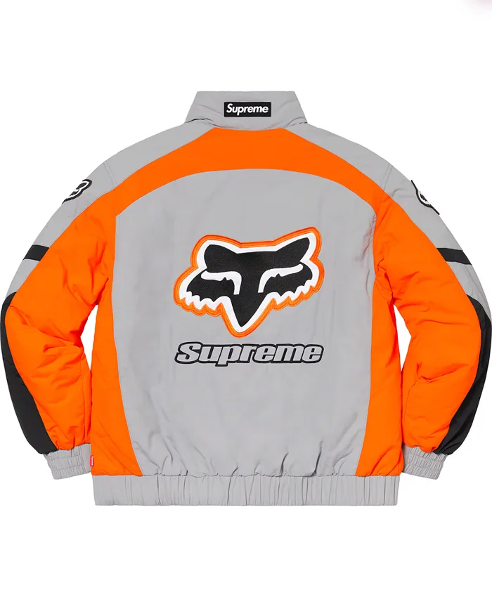 Supreme Fox Racing Puffy Jacket for sale
