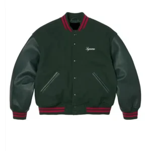 Supreme Summer Cross Varsity Jacket For Sale