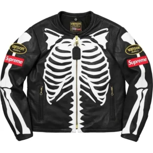 Supreme Vanson Leather Bones Jacket