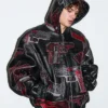 Supreme x Alfredo Martinez 2026 Hooded Leather Jacket