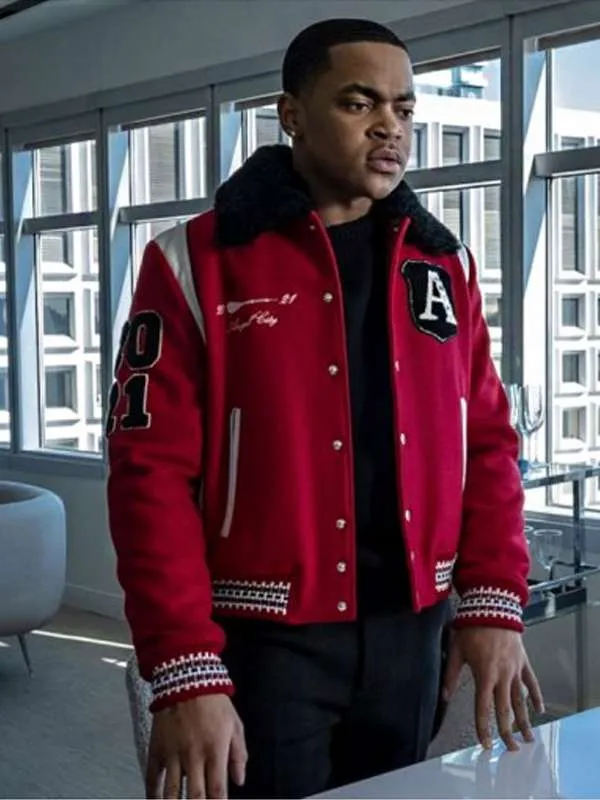 Tariq St. Patrick Power Book II Ghost S03 Red Jacket