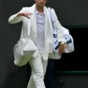 Taylor Fritz Wimbledon 2026 White Blazer Buy Now