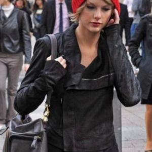 Taylor Swift Rick Owens Biker Leather Jacket