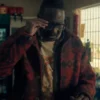 The Boroughs S01 Clarke Peters Red and Black Shacket