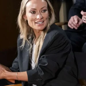 The Invite SiriusXM LA 2026 Olivia Wilde Black Blazer For Sale
