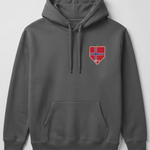 The Norway Walk Red Black Hoodie