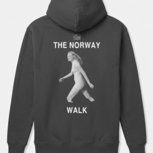 The Norway Walk Red Black Hoodie For Sale