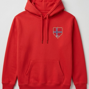 The Norway Walk Red Hoodie
