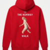 The Norway Walk Red Hoodie For Sale