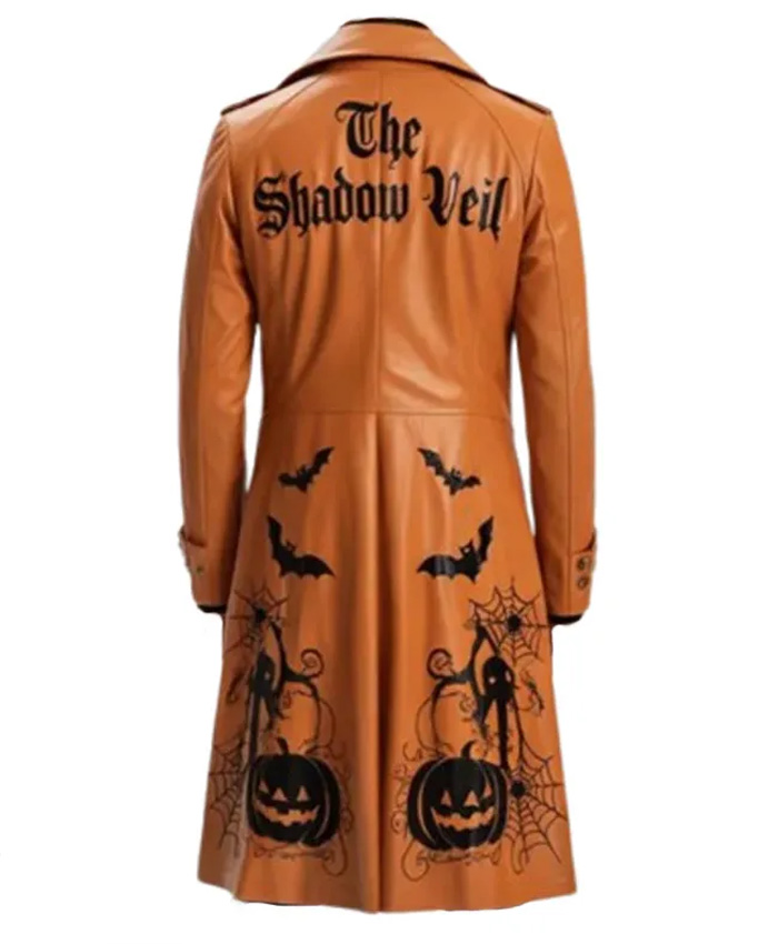 The Shadow Veil Leather Coat Shop Now